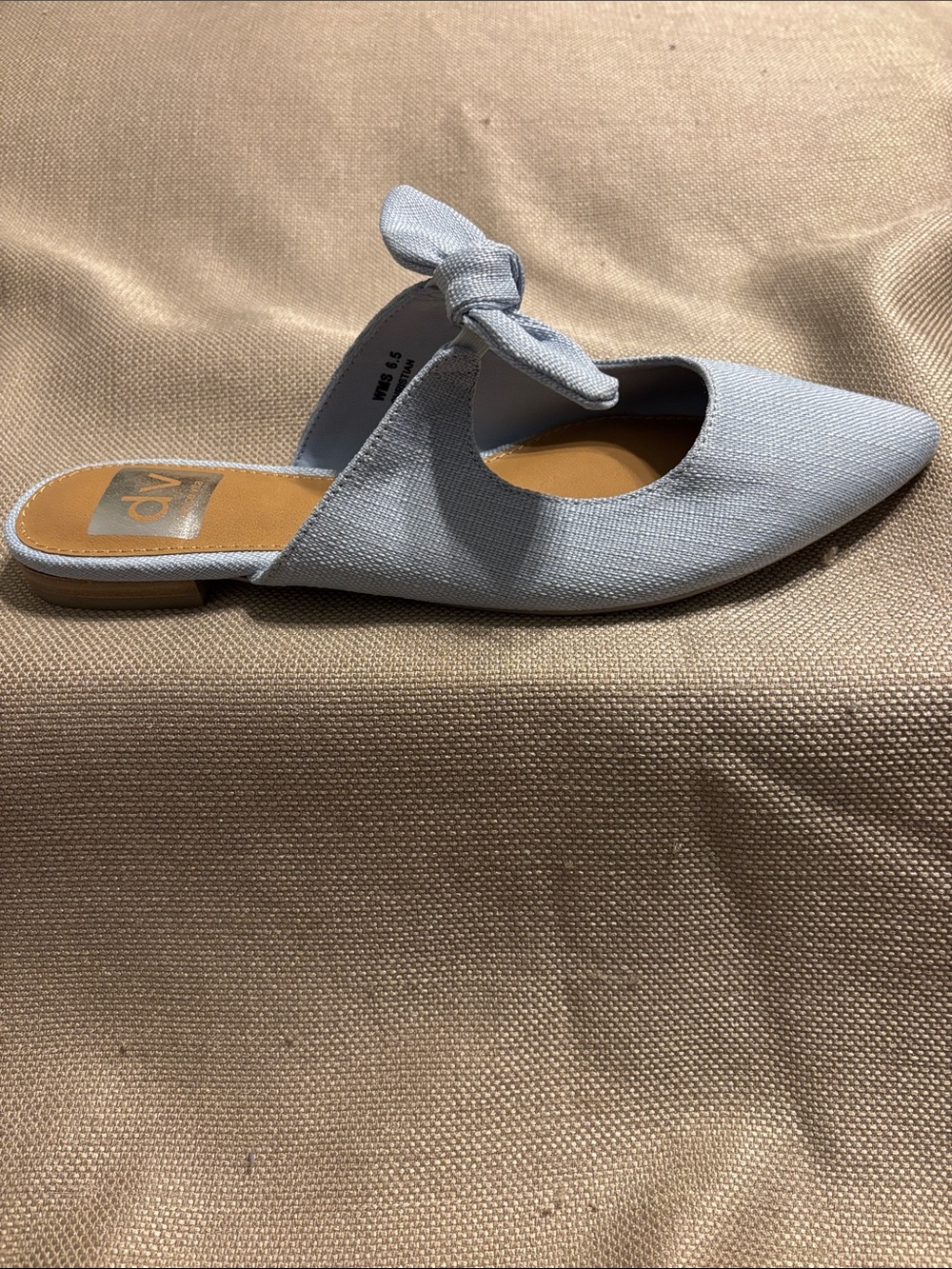 DV Dolce Vita Christian Bow Knot Mule Slide Flats - Picture 4 of 10